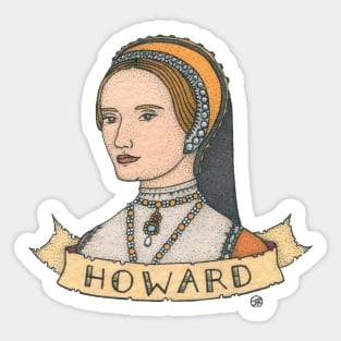 Catherine Howard Sticker